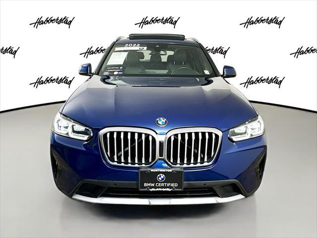 used 2022 BMW X3 car, priced at $35,089