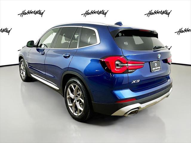 used 2022 BMW X3 car, priced at $35,089