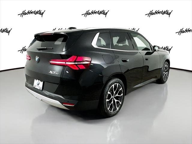 new 2025 BMW X3 car, priced at $53,525