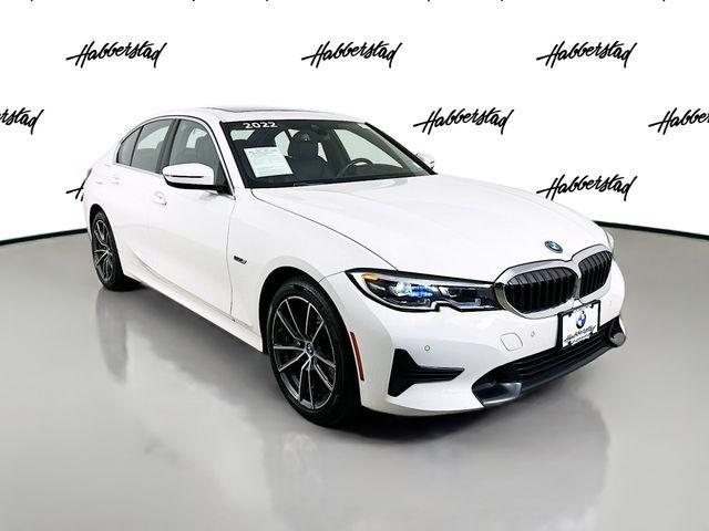 used 2022 BMW 330e car, priced at $35,000