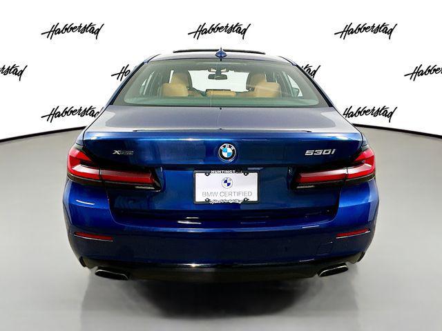 used 2022 BMW 530 car, priced at $35,500