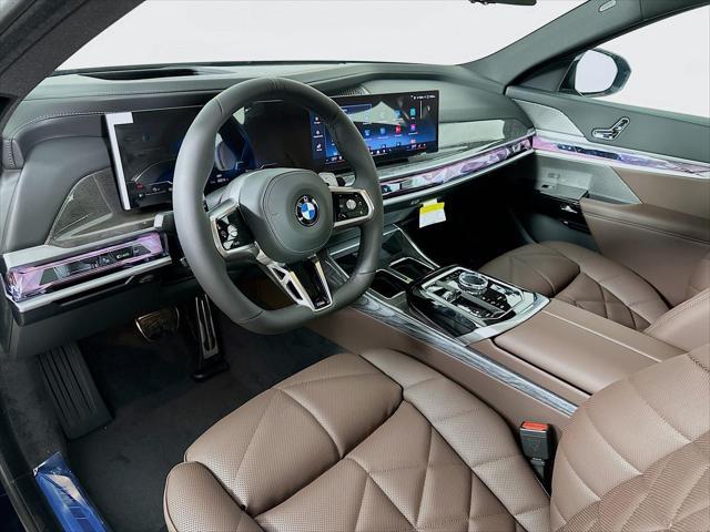 new 2025 BMW 740 car, priced at $104,225