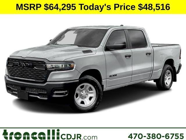 new 2025 Ram 1500 car, priced at $48,516