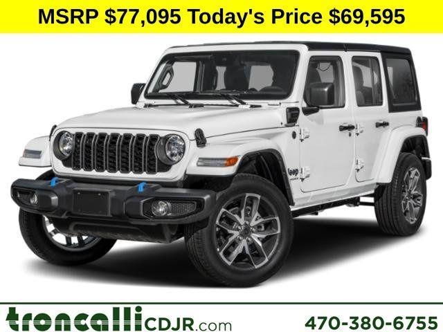 new 2025 Jeep Wrangler 4xe car, priced at $65,184