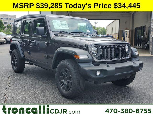 new 2025 Jeep Wrangler car, priced at $34,445