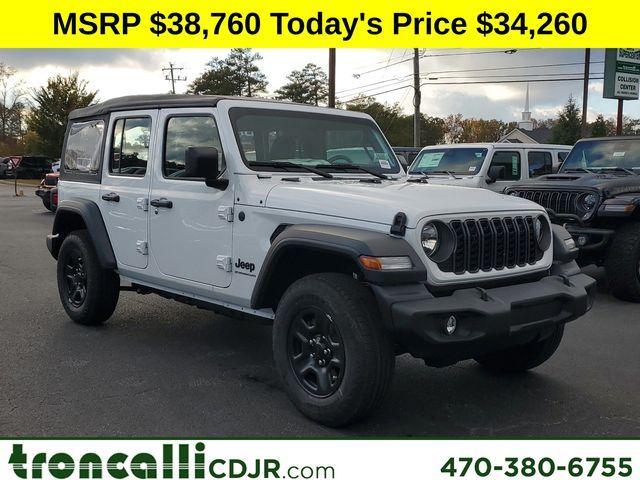 new 2025 Jeep Wrangler car, priced at $34,260