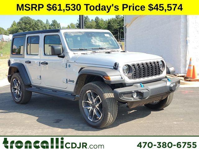 new 2024 Jeep Wrangler 4xe car, priced at $45,574