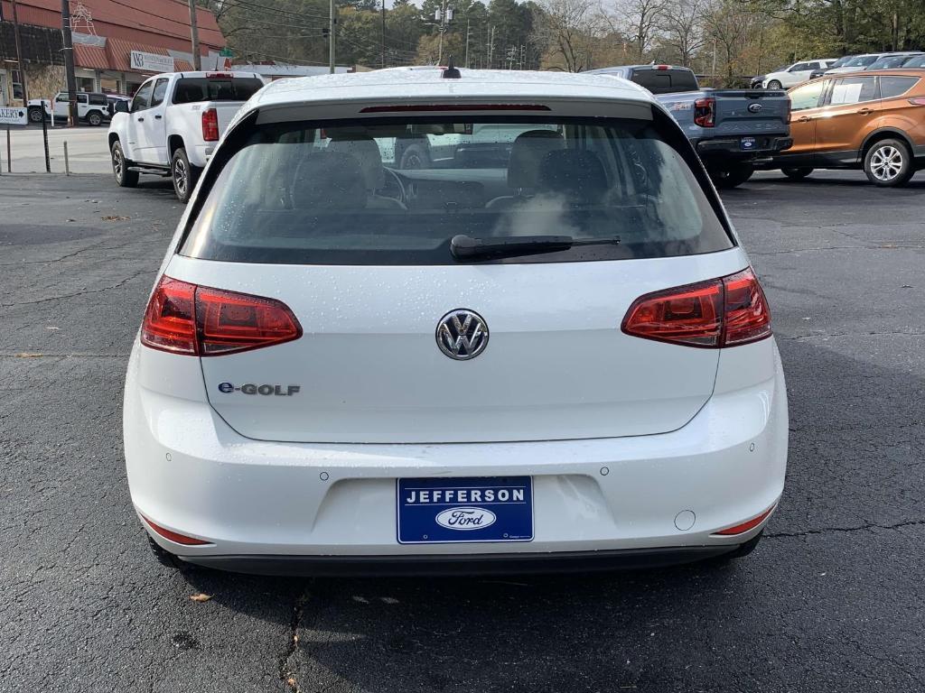 used 2015 Volkswagen e-Golf car, priced at $8,995