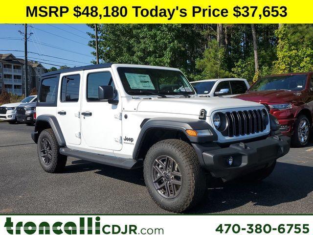 new 2024 Jeep Wrangler car, priced at $37,653