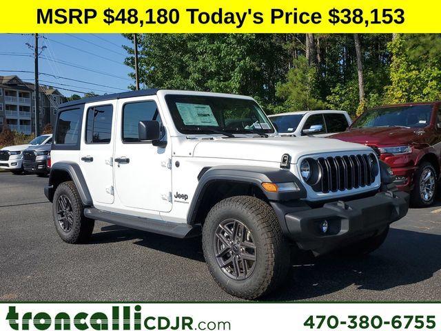 new 2024 Jeep Wrangler car, priced at $38,153