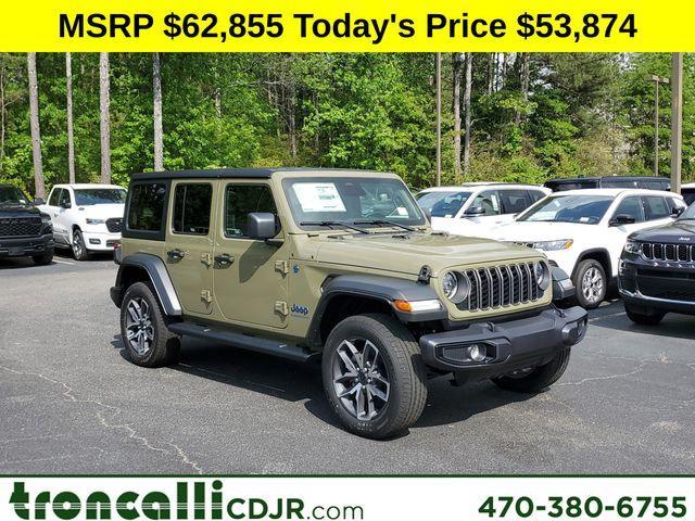 new 2025 Jeep Wrangler 4xe car, priced at $53,874
