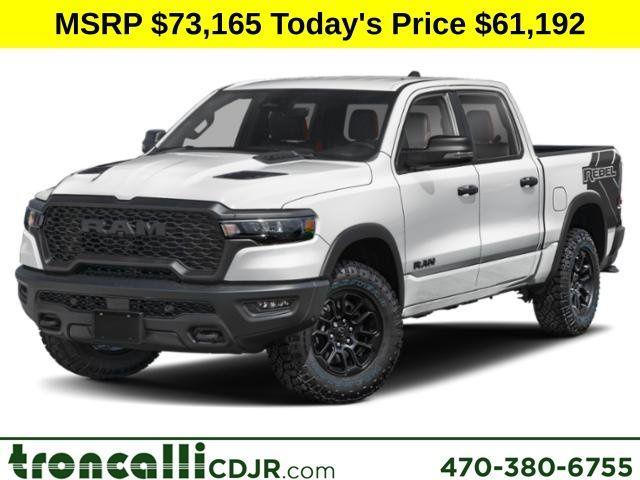 new 2025 Ram 1500 car, priced at $61,192