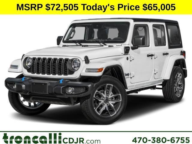 new 2025 Jeep Wrangler 4xe car, priced at $61,052