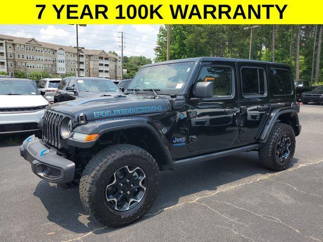 used 2022 Jeep Wrangler Unlimited 4xe car, priced at $37,599