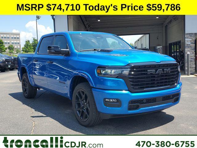 new 2025 Ram 1500 car, priced at $59,786