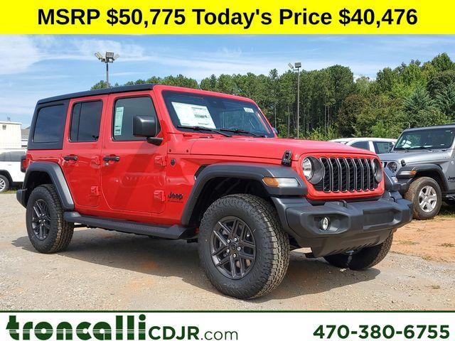 new 2024 Jeep Wrangler car, priced at $40,476