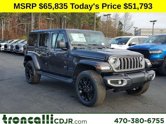 new 2025 Jeep Wrangler 4xe car, priced at $51,793