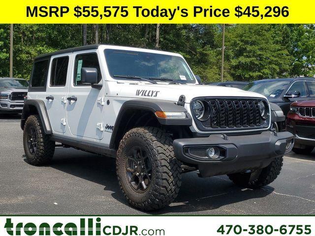 new 2024 Jeep Wrangler car, priced at $45,296