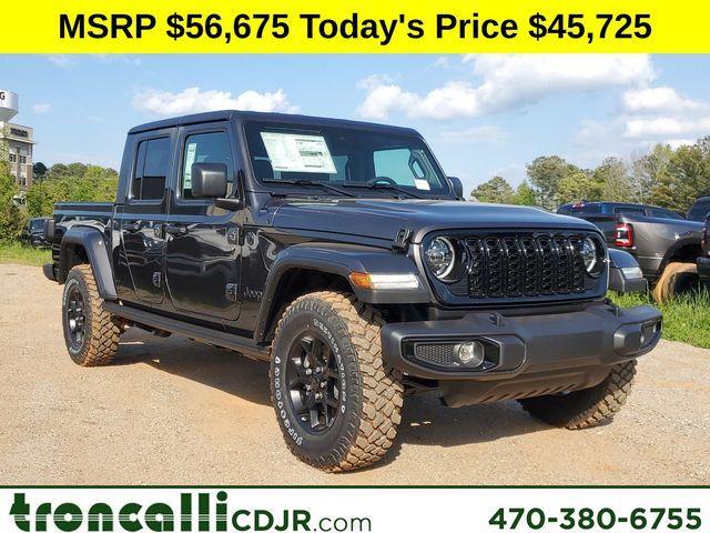 new 2024 Jeep Gladiator car, priced at $45,725