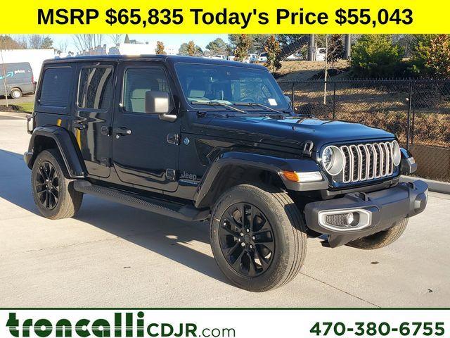 new 2025 Jeep Wrangler 4xe car, priced at $55,043