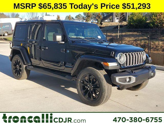 new 2025 Jeep Wrangler 4xe car, priced at $51,293