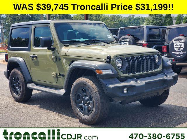 new 2025 Jeep Wrangler car, priced at $31,199
