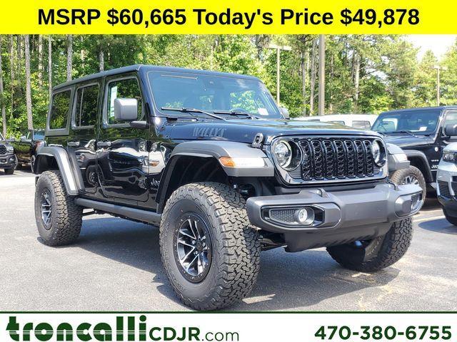 new 2024 Jeep Wrangler car, priced at $49,878