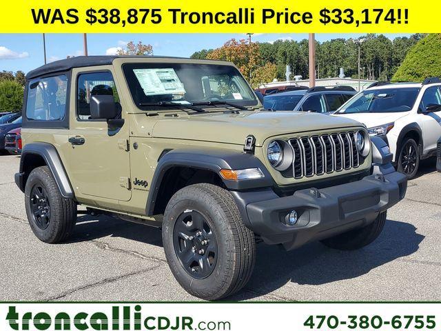 new 2026 Jeep Wrangler car, priced at $33,174