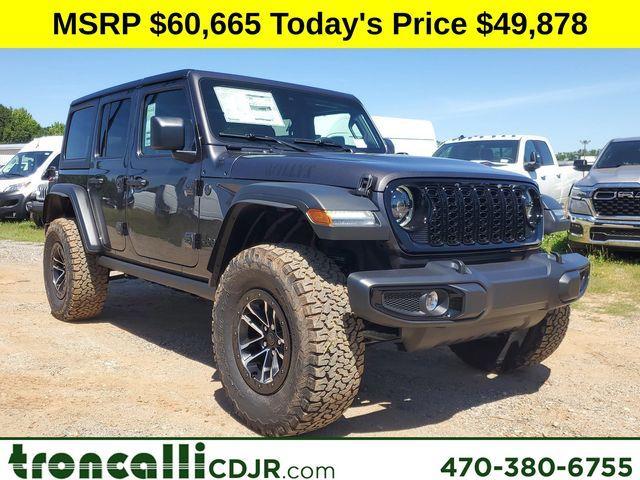 new 2024 Jeep Wrangler car, priced at $49,878