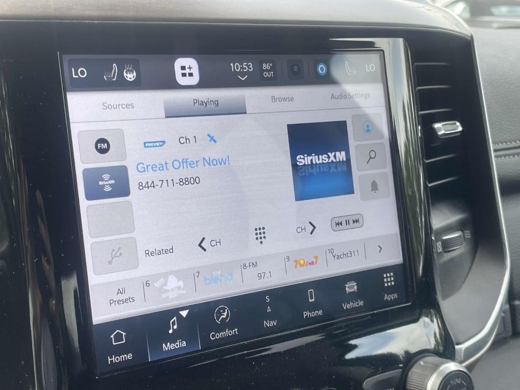 used 2022 Ram 1500 car, priced at $37,995