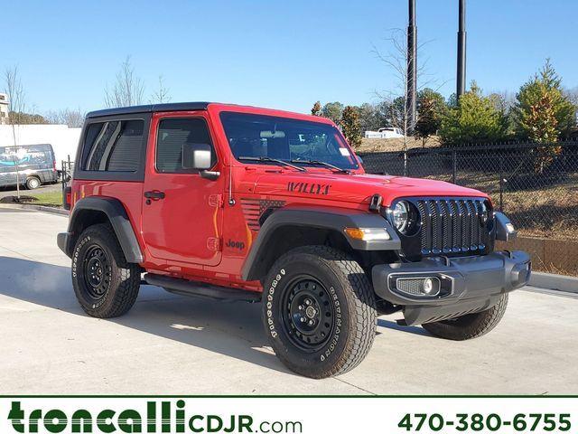 used 2022 Jeep Wrangler car, priced at $30,992