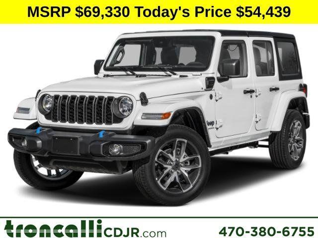 new 2025 Jeep Wrangler 4xe car, priced at $54,439