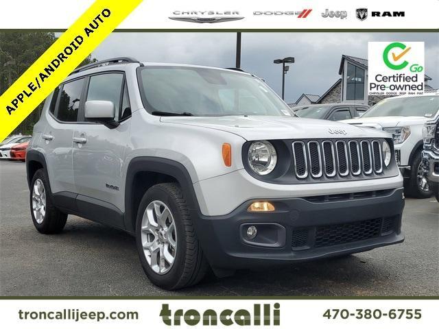 used 2018 Jeep Renegade car, priced at $17,595