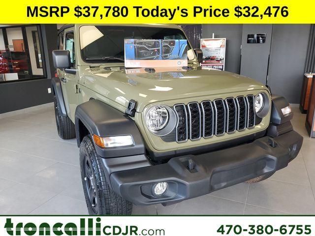 new 2025 Jeep Wrangler car, priced at $32,476