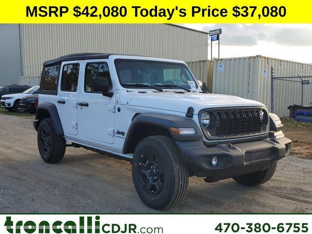 new 2025 Jeep Wrangler car, priced at $37,080