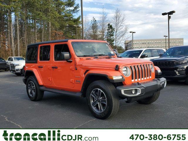 used 2023 Jeep Wrangler car, priced at $36,998