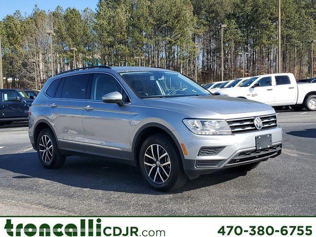 used 2021 Volkswagen Tiguan car, priced at $17,788