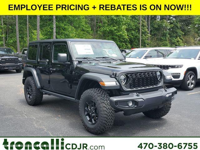 new 2025 Jeep Wrangler car, priced at $46,811