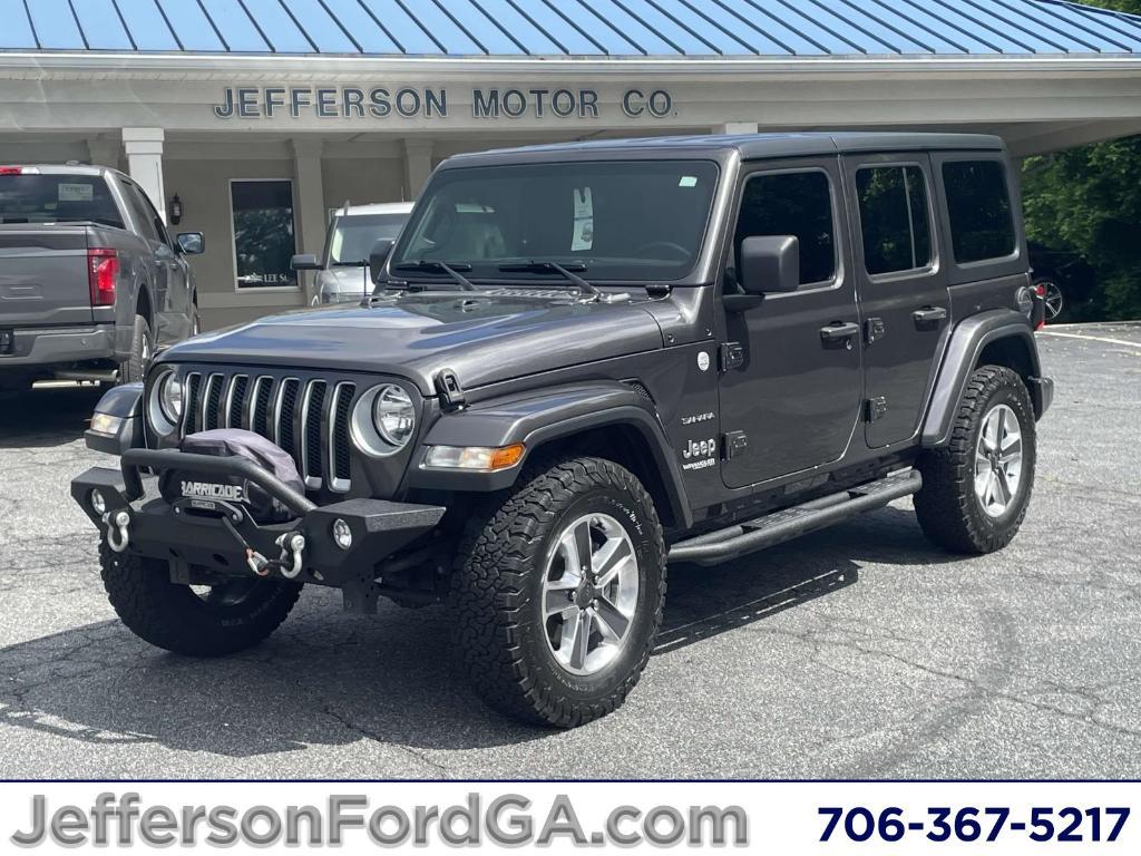 used 2020 Jeep Wrangler Unlimited car, priced at $28,988