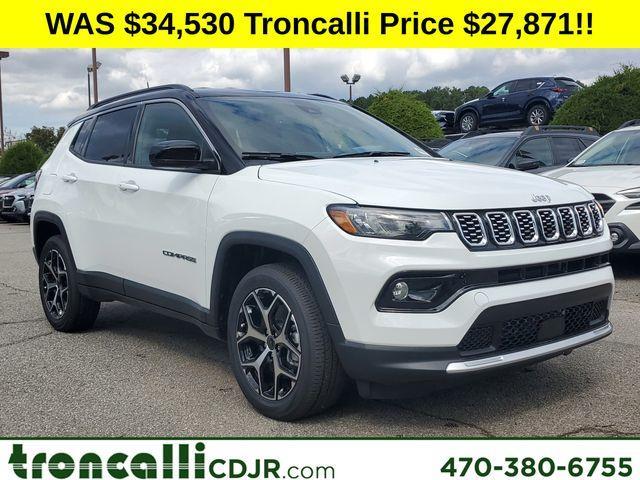 new 2026 Jeep Compass car, priced at $27,871
