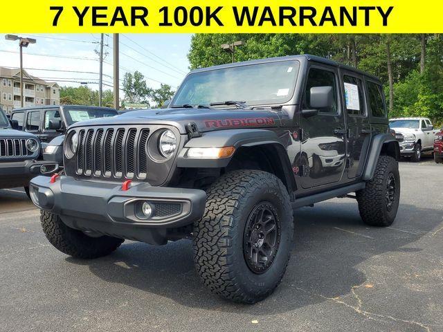 used 2021 Jeep Wrangler Unlimited car, priced at $43,798