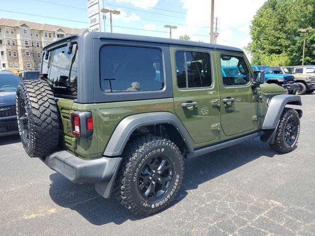 used 2021 Jeep Wrangler Unlimited car, priced at $30,798