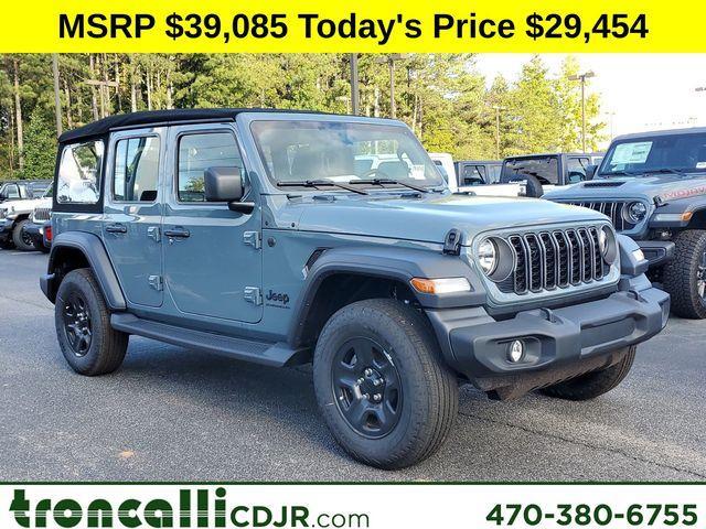 new 2024 Jeep Wrangler car, priced at $29,454