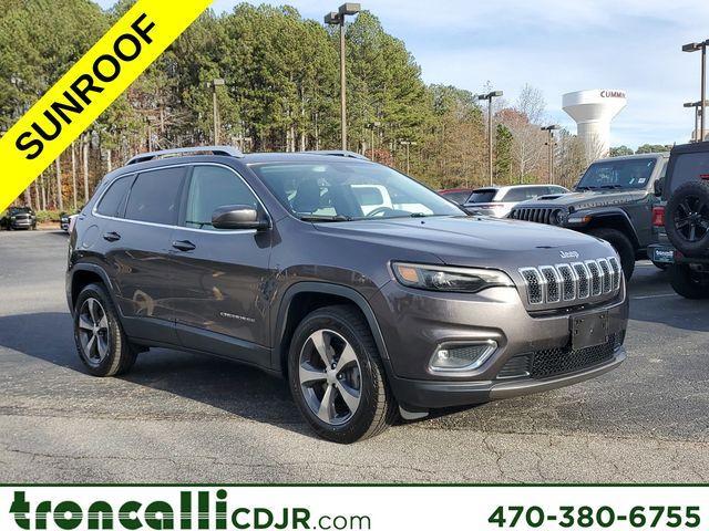 used 2019 Jeep Cherokee car, priced at $18,498