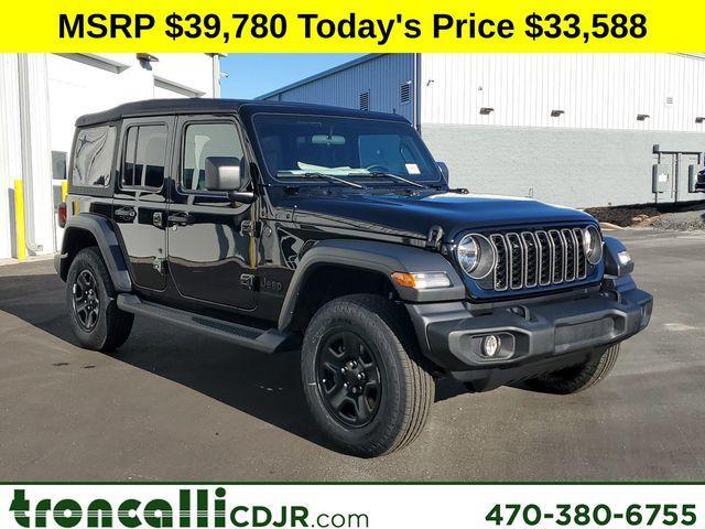 new 2025 Jeep Wrangler car, priced at $33,588