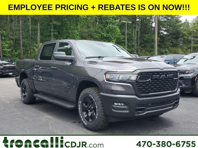 new 2025 Ram 1500 car, priced at $48,168