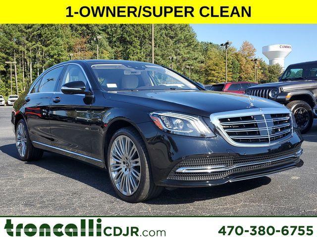 used 2020 Mercedes-Benz S-Class car, priced at $51,996