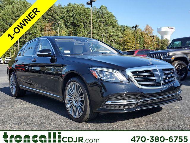 used 2020 Mercedes-Benz S-Class car, priced at $48,992