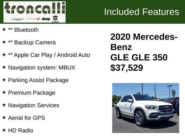 used 2020 Mercedes-Benz GLE 350 car, priced at $37,529