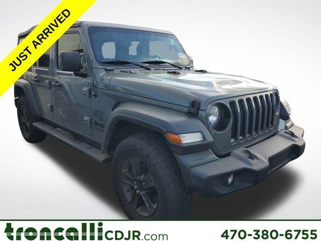 used 2021 Jeep Wrangler Unlimited car, priced at $27,995